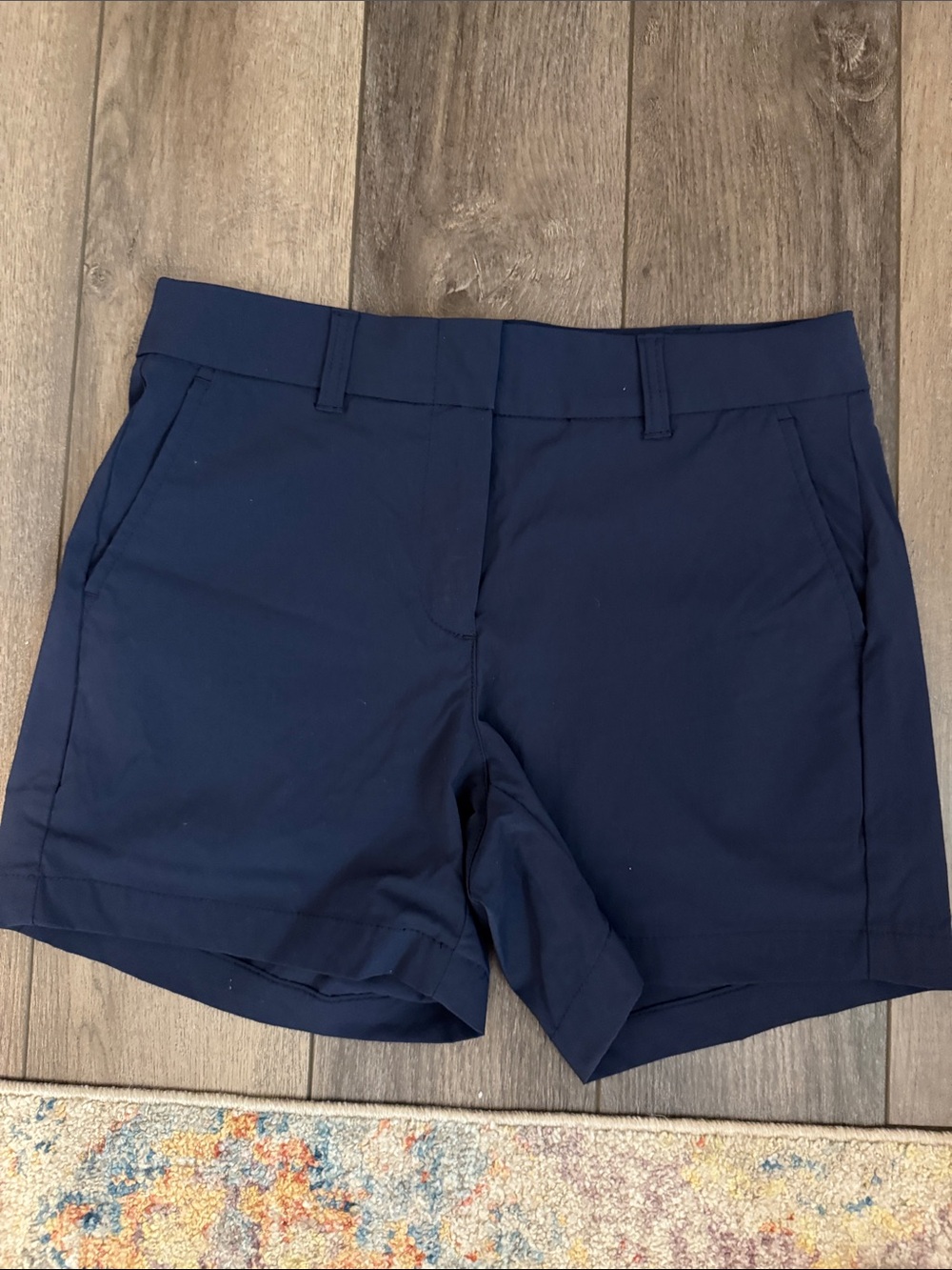 Classic Navy Women's Tailored ShortsJ Crew 4